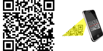 QR Code یک بارکد ماتریسی بوده که قابل خوانش توسط بارکد‌خوان مخصوص "QR" در تلفن های همراه و تبلت های دوربین دار می باشد و می تواند اطلاعات گوناگونی را در بر داشته باشد .